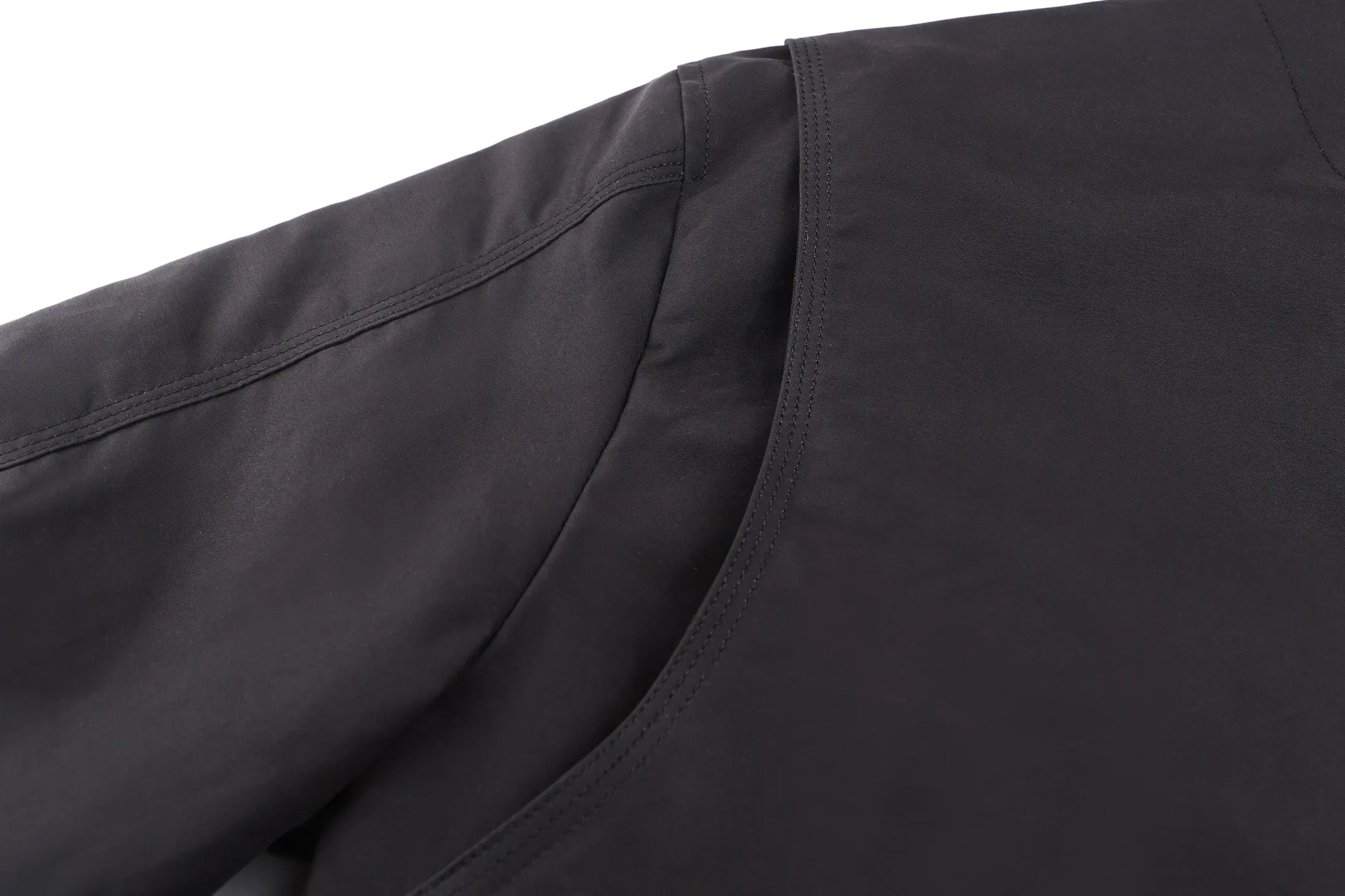 Acn Studios 25FW leather logo twill jacket ●Purchased and developed by Authentic 9500 ●100% fine cotton high-density plain woven fabric ●Cotton twill woven lining ●Padding Washed cotton ●Meli PU leather ●Template embroidery ●Fabrics enzyme wash ●Customized 1:1 leather tag ●Customized 1:1 buttons ●Customized 1:1 zipper ●Customized 1:1 rope ●Customized 1:1 trademark ●Loose fit ●Size: 42 44 46 48 ●Style number: 2130/3C#10